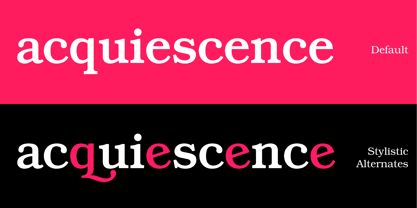 ITC Bookman Font Poster 4